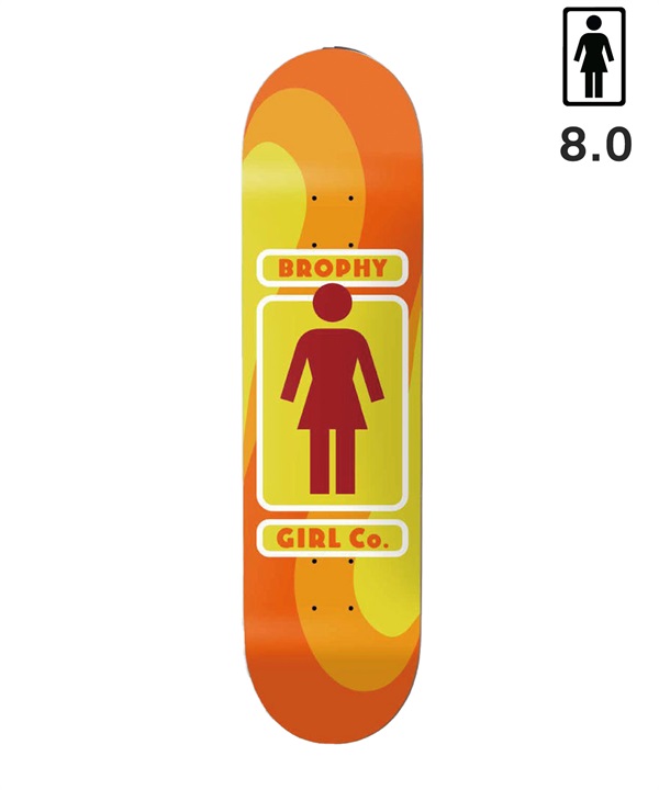 GIRL ガール スケートボード デッキ 8.0inch 93 TIL OG LOVERS ムラサキスポーツ