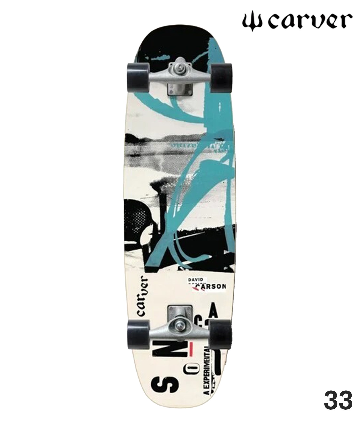 CARVER カーヴァー CARSON PROTEUS CX サーフ スケートボード 33inch