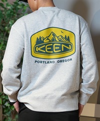 KEEN キーン トレーナー クルーネック メンズ スウェット バック