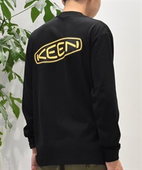 KEEN キーン 長袖 Tシャツ メンズ ロンT バックプリント 吸汗速乾