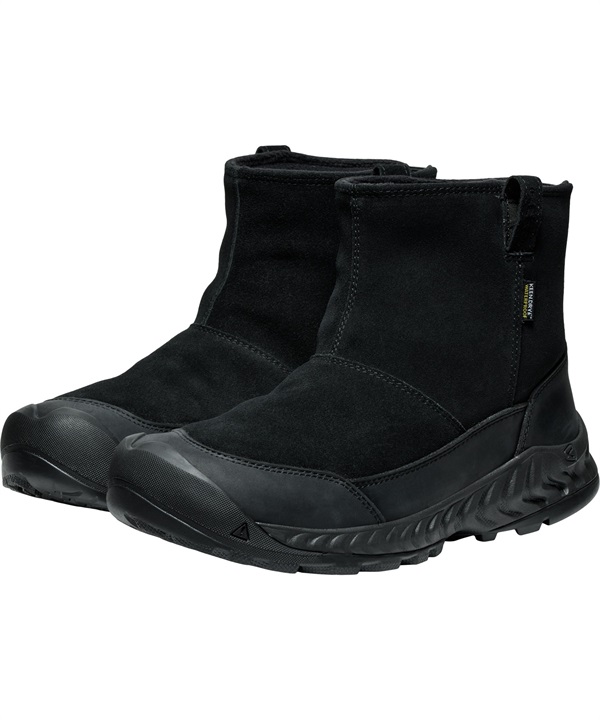 KEEN キーン シューズ ブーツ メンズ 防水 防滑 レザー HOOD NXIS PULL ON LEA WP 1029642