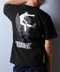 CHROME クローム 半袖 Tシャツ メンズ バックプリント オーバー