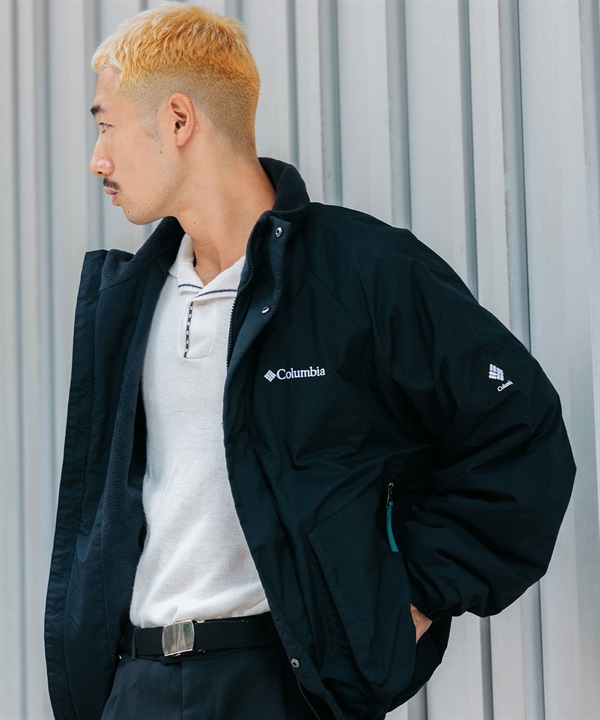 Columbia コロンビア アウター メンズ ブルゾン サンライズエッジⅡジャケット 裏起毛 撥水 PM0458 ムラサキスポーツ限定