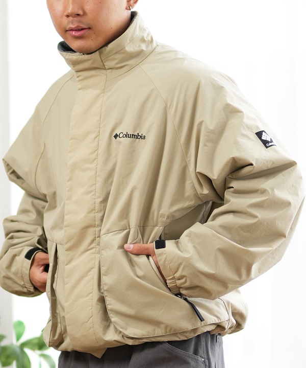 Columbia コロンビア アウター メンズ ブルゾン サンライズエッジⅡジャケット 裏起毛 撥水 PM0458 ムラサキスポーツ限定