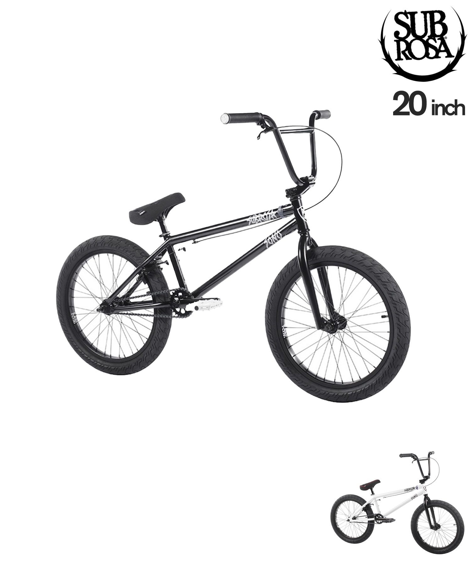 SUBROSA サブローザ バイク 自転車 BMX 20inch SONO XL ムラサキ