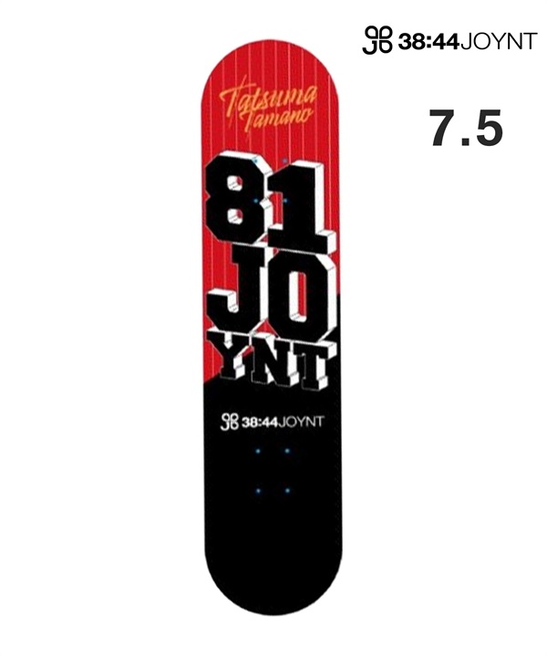 JOYNT ジョイント スケートボード デッキ MR EDGE TATSUMA EP DECK 7.5 ムラサキスポーツ