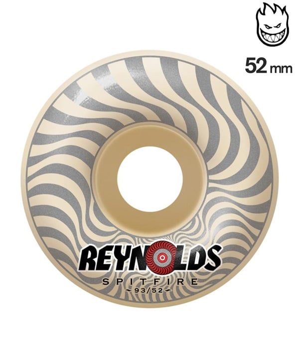 SPITFIRE スピットファイヤー スケートボード ウィール 93A 52mm F4 93s A.REYNOLDS ムラサキスポーツ