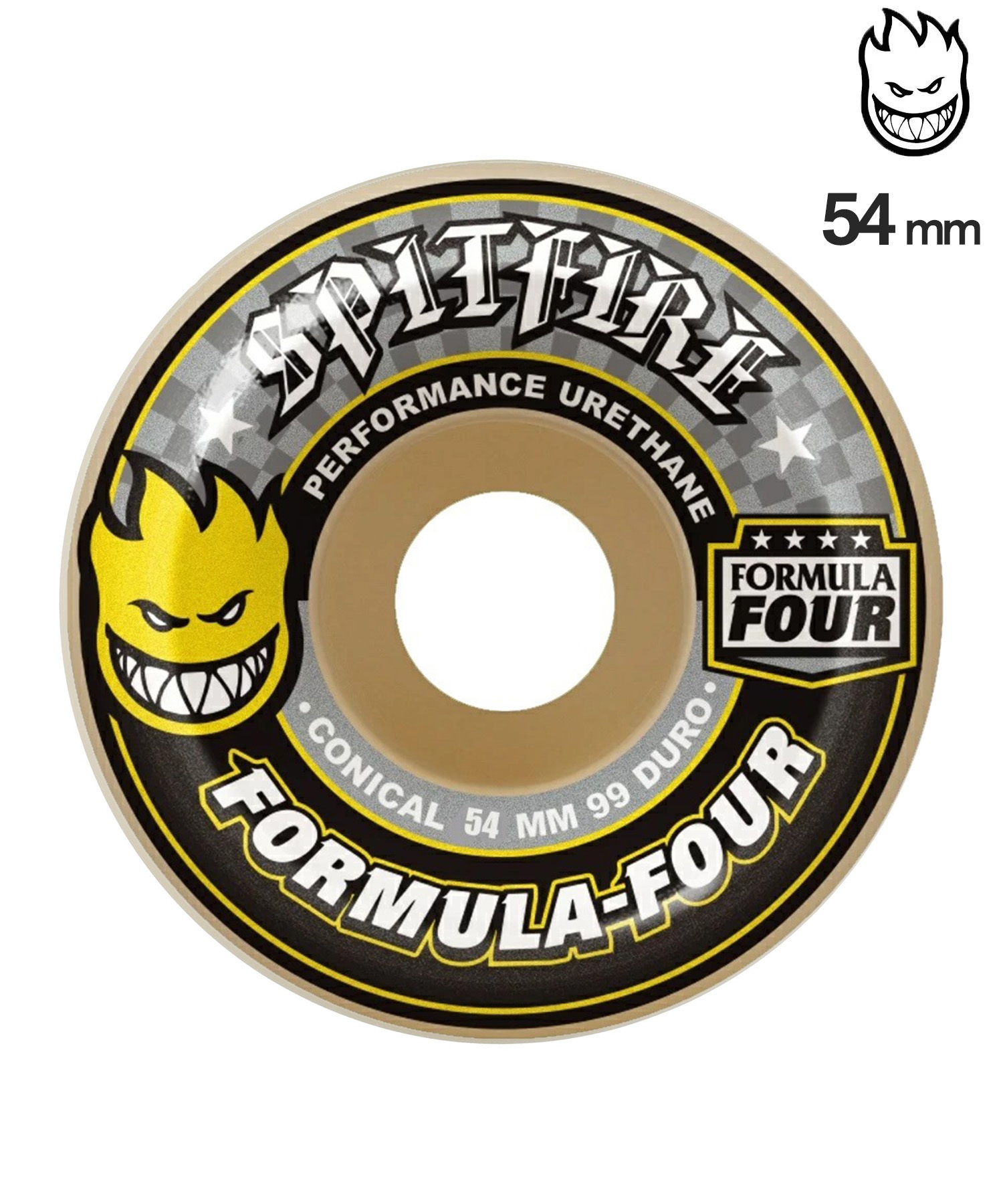 SPITFIRE スピットファイヤー スケートボード ウィール 99A 54mm F4