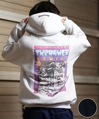 THRASHER スラッシャー パーカー メンズ THRASHERコミックPTパーカー ムラサキスポーツ限定 243TH1PK007