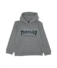 THRASHER スラッシャー パーカー プルオーバー キッズ スウェット フーディー フロントロゴ 24A475-43