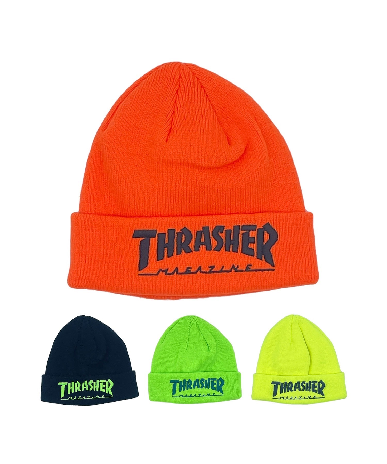 THRASHER スラッシャー キッズ ビーニー ニット帽 ロゴ