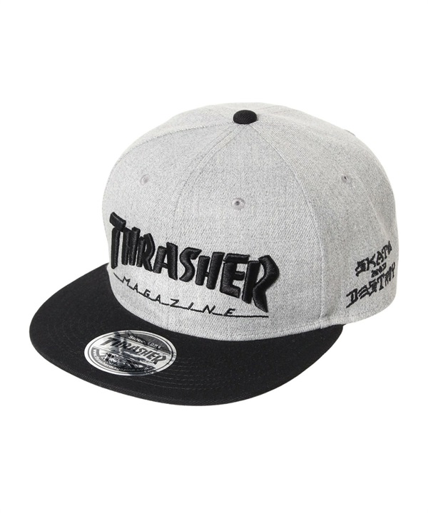 THRASHER スラッシャー キャップ 帽子 ロゴ 刺しゅう THR-C03
