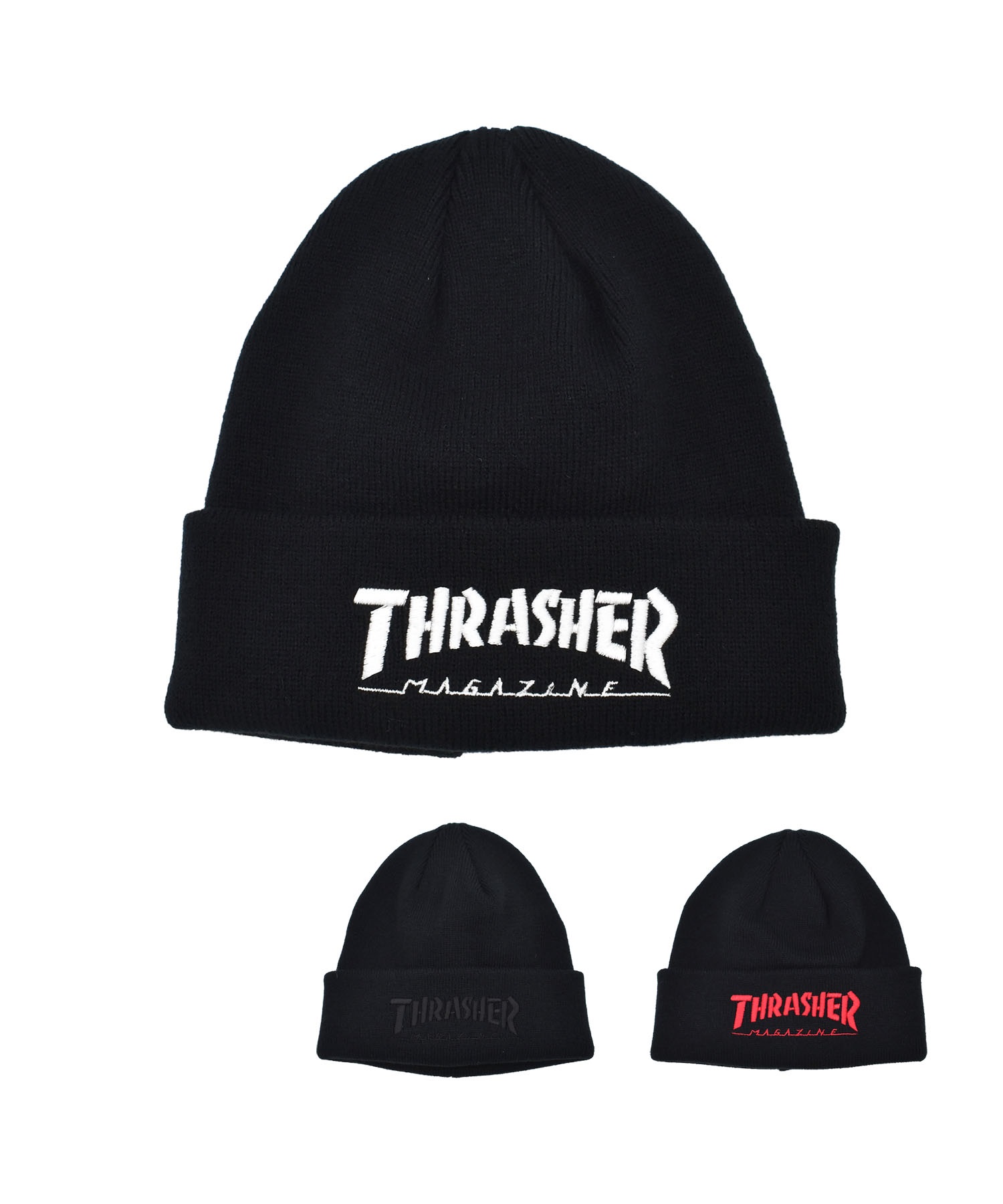 THRASHER スラッシャー ニット帽 ビーニー ニットキャップ マガジン