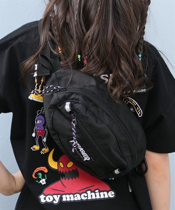 THRASHER スラッシャー バッグ キッズ ヒップバック ウエストバッグ ボディバッグ THR-291