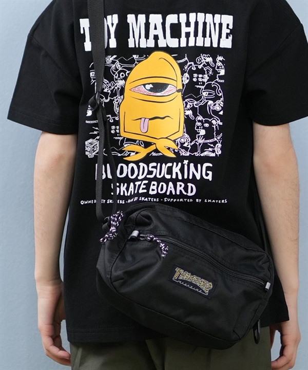 THRASHER スラッシャー バッグ キッズ ショルダーバッグ ミニショルダーポーチ 横 THR-292