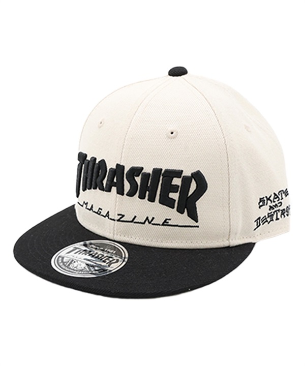 THRASHER スラッシャー キャップ キッズ ジュニア 子供 MAG LOGO FLTV CAP K-THR-C03K