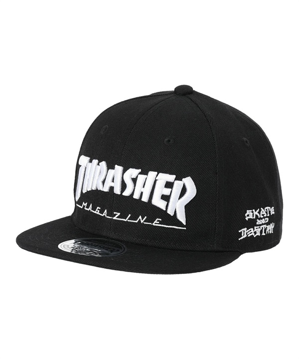THRASHER スラッシャー キャップ キッズ ジュニア 子供 MAG LOGO FLTV CAP K-THR-C03K