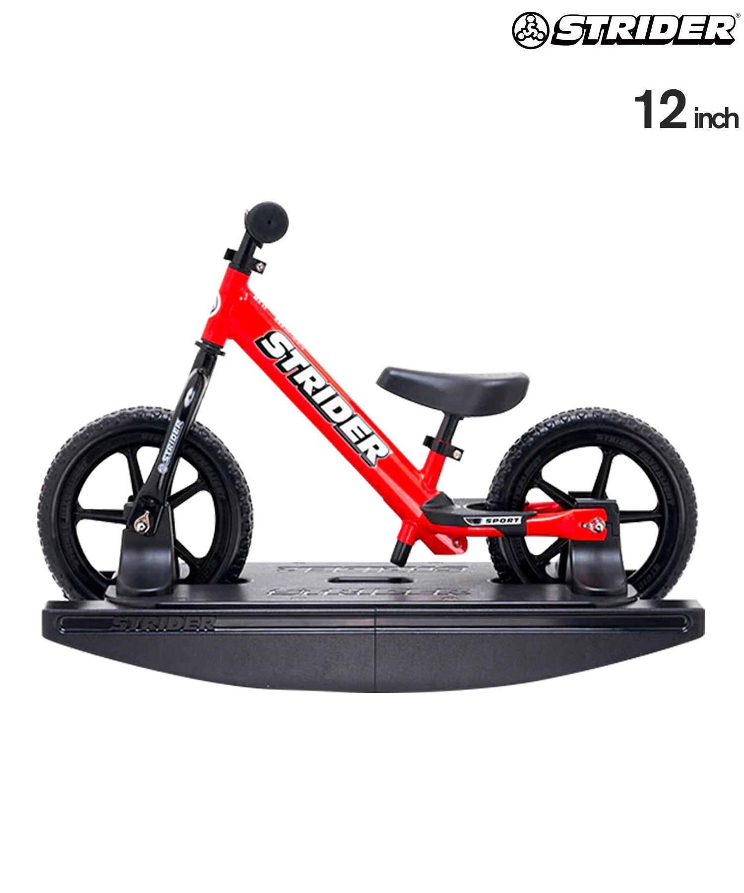 ★美品★ストライダー　レッド　STRIDER 12インチ　スポーツタイプ　箱付き STRIDER ストライダー ランニングバイク ロッキング台付き 12inch