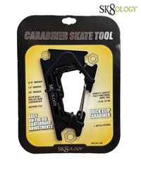 SK8LOGY スケートオロジー スケートボード トリツケ ツール カラビナ 2.0 ムラサキスポーツ(MT/BK-ONE)
