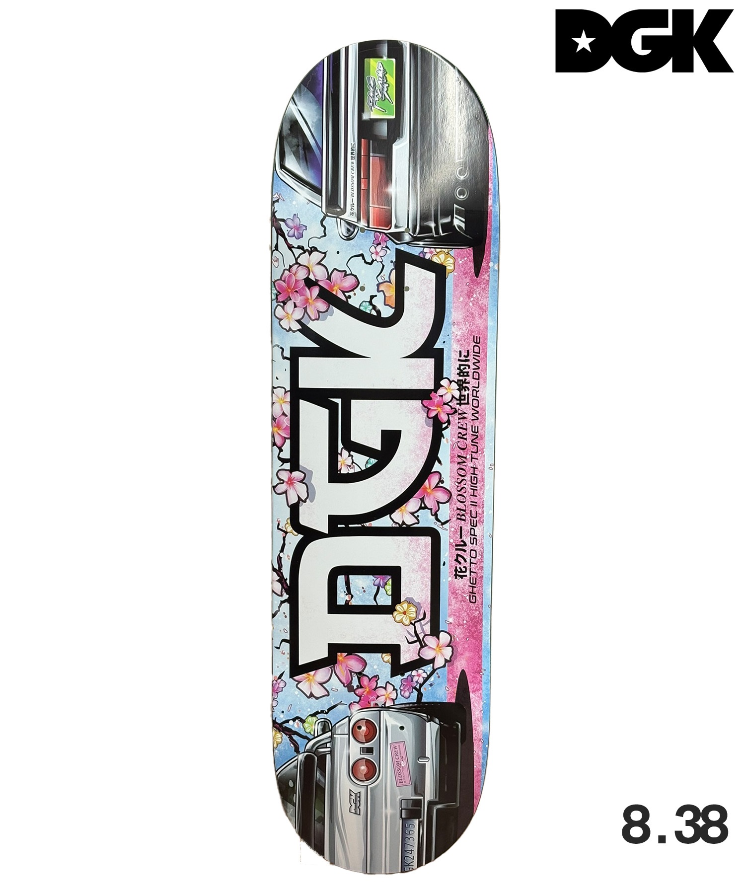 DGK ディージーケー スケートボード デッキ 8.3inch BLOSSOM CREW