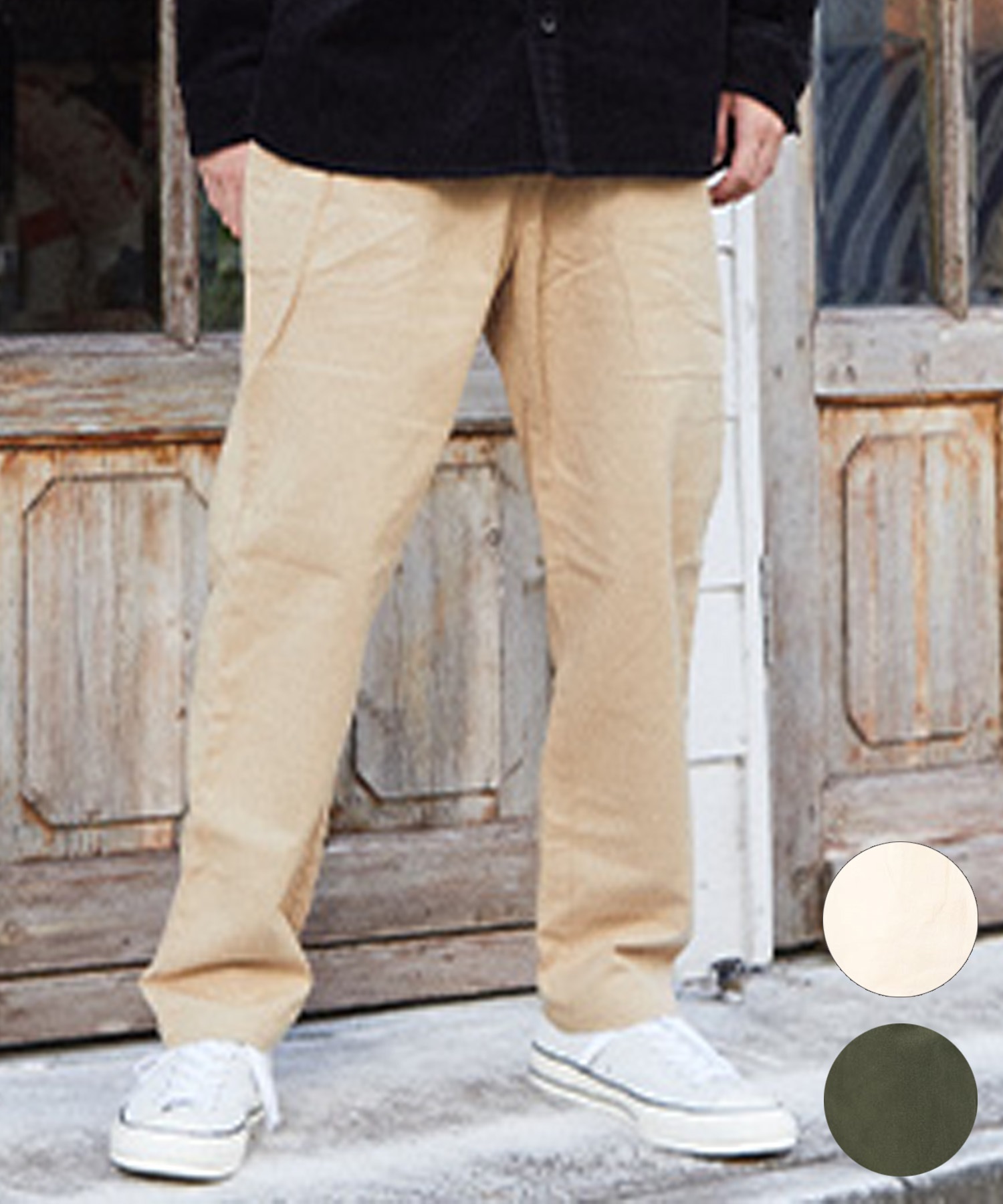 パンツ deltoroanrealage homme DEAR LAUREL ディアローレル ロングパンツ メンズ シェフパンツ 無地