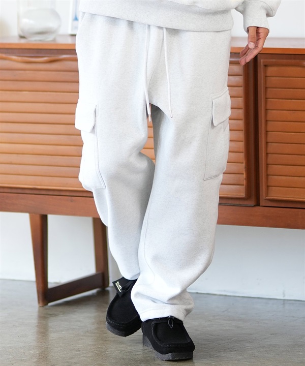 DEAR LAUREL ディアローレル ロングパンツ ジョガー スウェット メンズ カーゴパンツ ロンパン 裏起毛 D24F3102