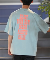 DEAR LAUREL ディアローレル × OP オーピー コラボ ラッシュガード 半袖 メンズ Tシャツ バックプリント 水陸両用 514531D ムラサキスポーツ限定