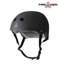 triple eight トリプルエイト スケートボード ヘルメット THE CERTIFIED SWEATSAVER ムラサキスポーツ(BKGL-SM)