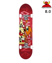 TOY MACHINE トイマシーン スケートボード コンプリート 8.0inch PIZZA SECT #05 ムラサキスポーツ