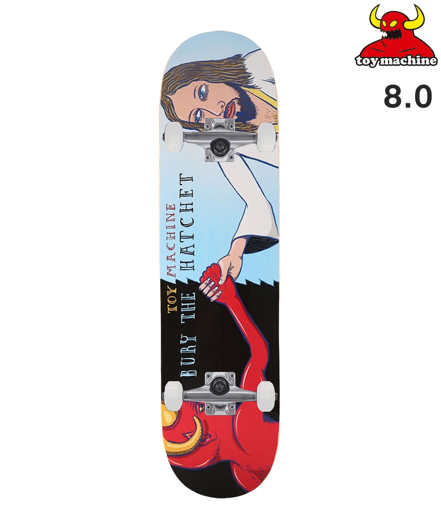 TOY MACHINE トイマシーン スケートボード コンプリート 8.0inch