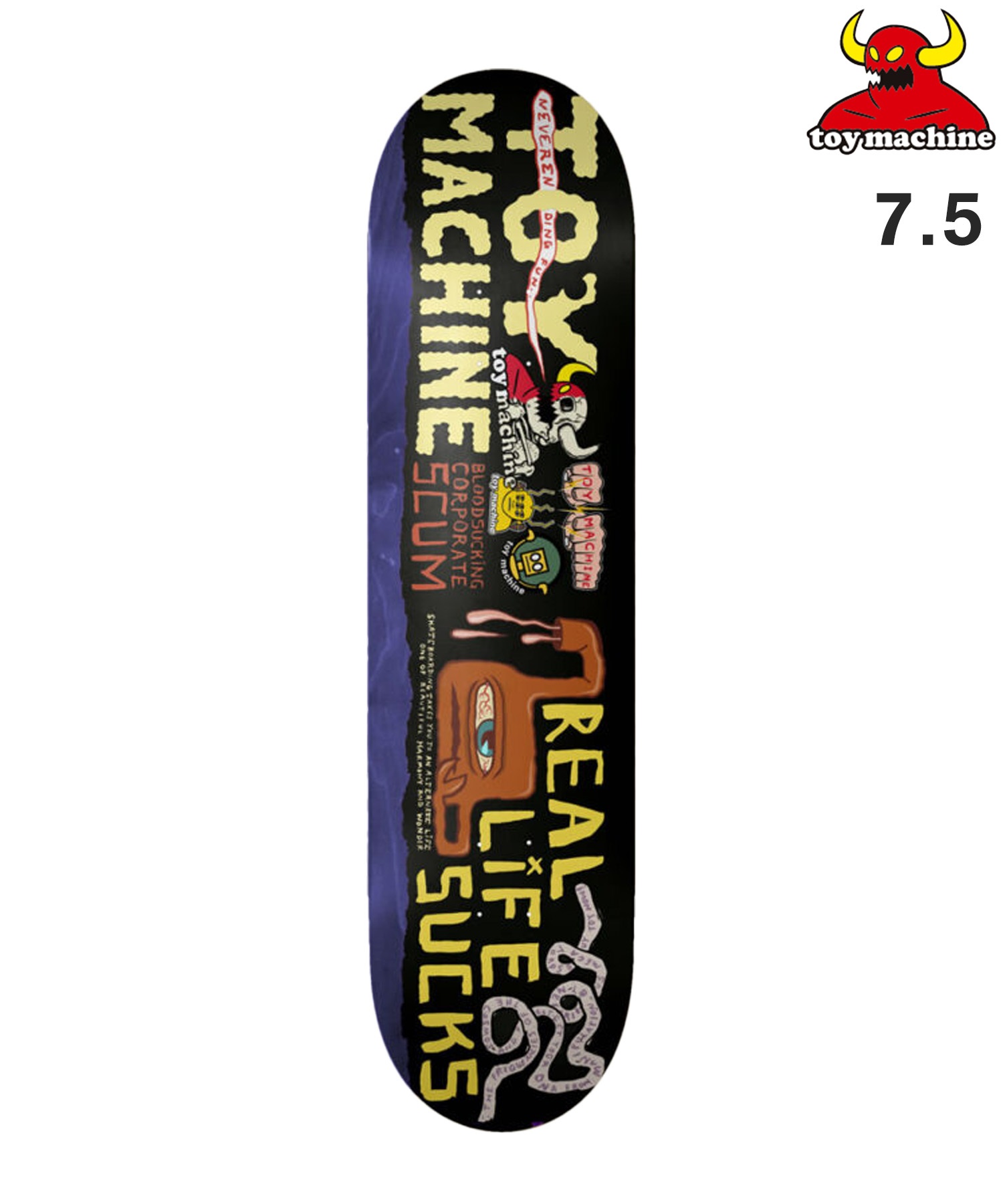 TOY MACHINE トイマシーン スケートボード コンプリート 8.0inch