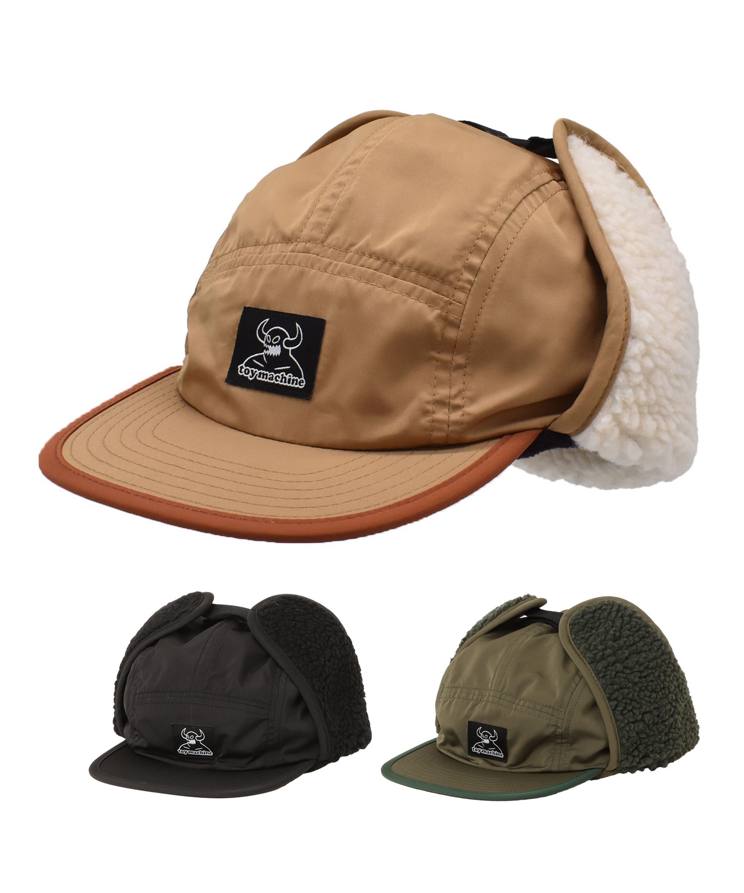 TOY MACHINE トイマシーン キャップ イヤーフラップ TMC SHERPA