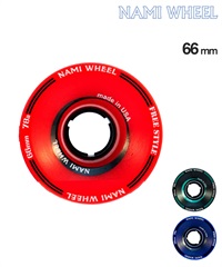 NAMI WHEELS ナミウィール スケートボード ソフトウィール 66ｍｍ FREE STYLE ムラサキスポーツ