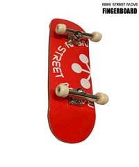 NEW STREET MOVE ニューストリートムーブ スケートボード ユビスケ NSM FINGERBOARD BLUE RED(RED-ONE)