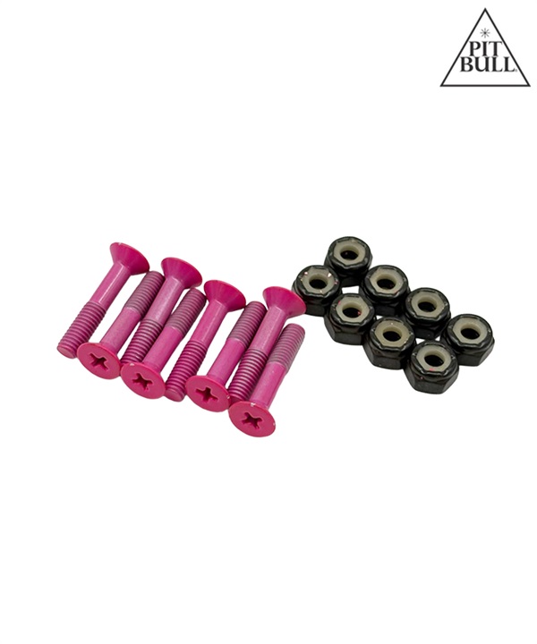 PITBULL ピットブル スケートボード パーツ ビス PROPAGANDA BOLTS プラス 1inch ムラサキスポーツ