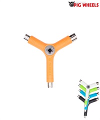 PIG ピグ スケートボード ツール SKATE TOOL TRI-SOCKET ムラサキスポーツ