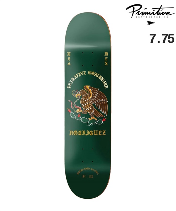 ★PRIMITIVE プリミティブ スケートボード デッキ 7.75inch RODRIGUEZ VIDA
