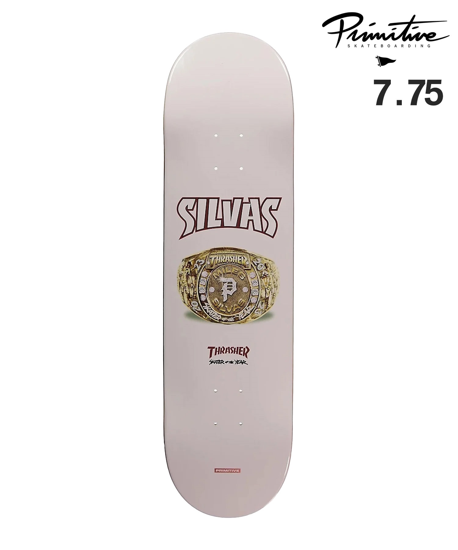 ☆PRIMITIVE プリミティブ スケートボード デッキ 7.75inch
