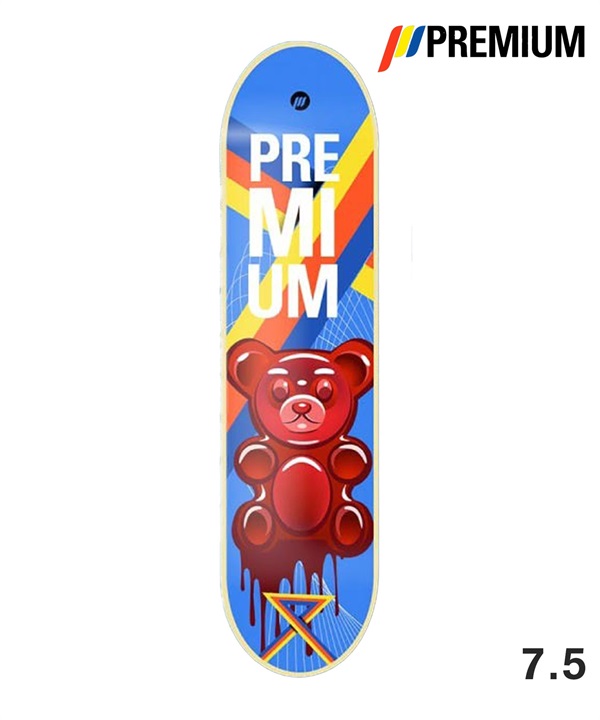 PREMIUM プレミアム キッズ スケートボード デッキ 7.2,7.5inch GUMMY BEARS MINI ムラサキスポーツ 初心者