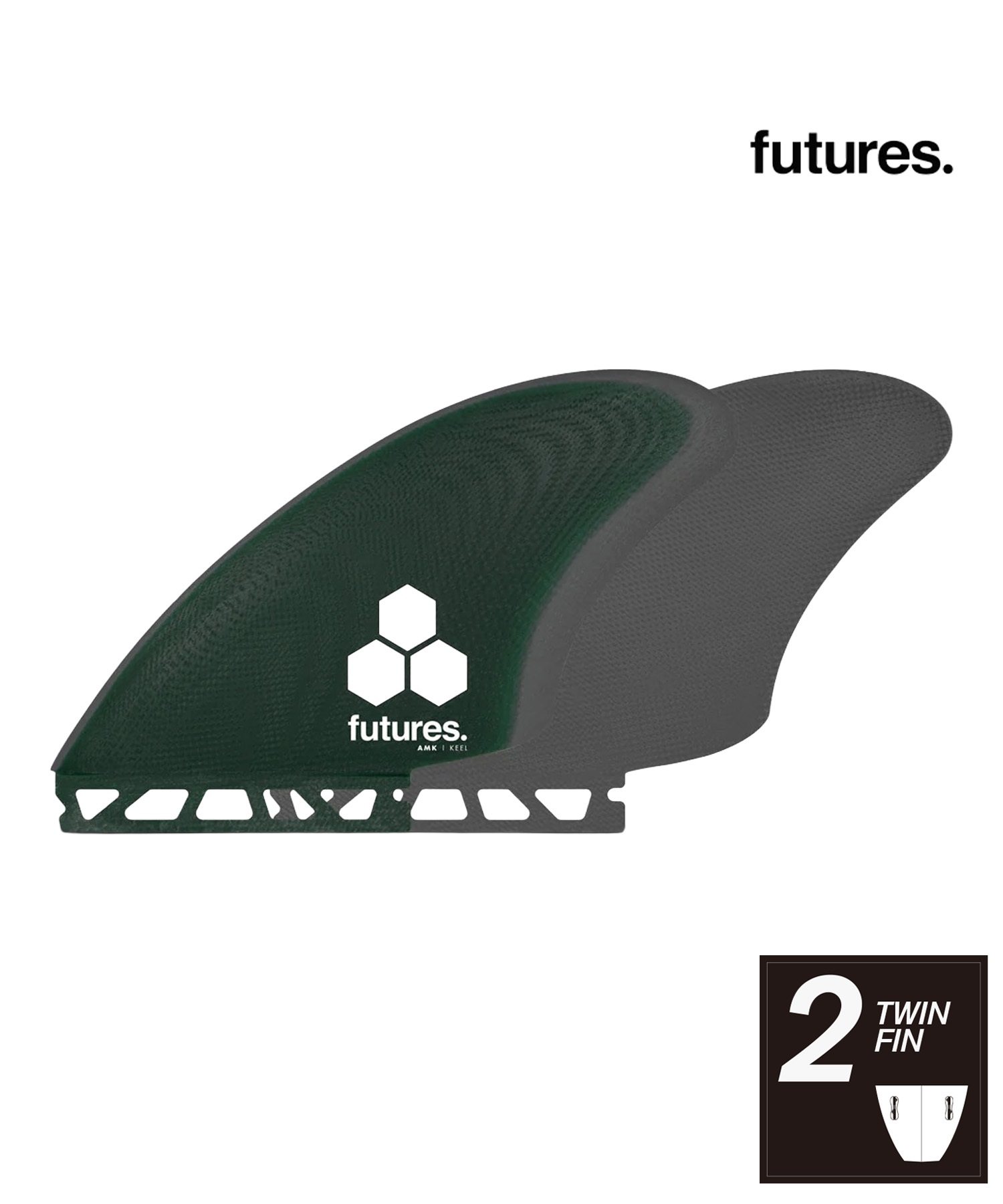 FUTURE フューチャー Al Merrick 2.0 Keel Twin Fins サーフィン