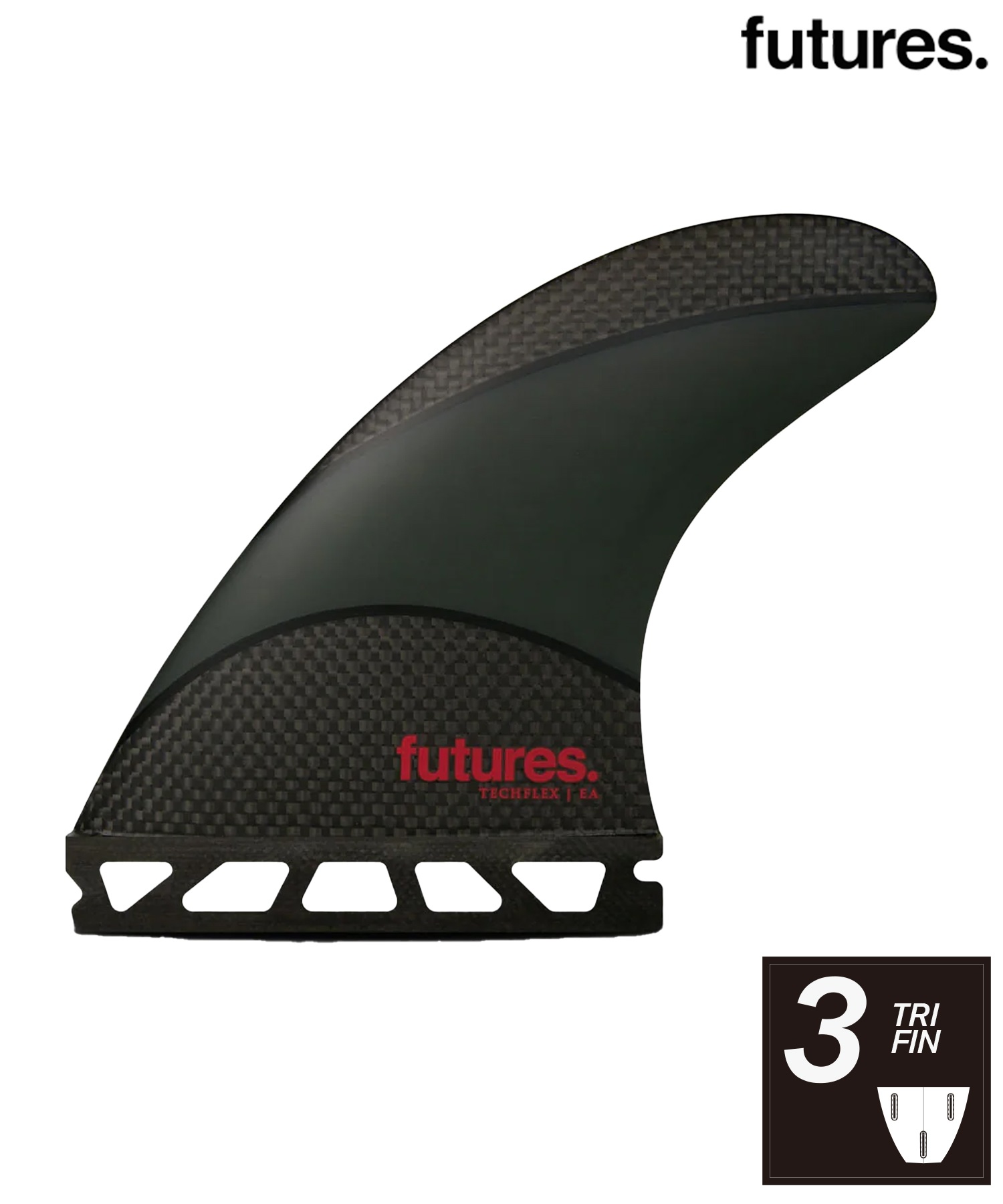 FUTURES フューチャーズ EA Techflex ツイン サーフィン フィン