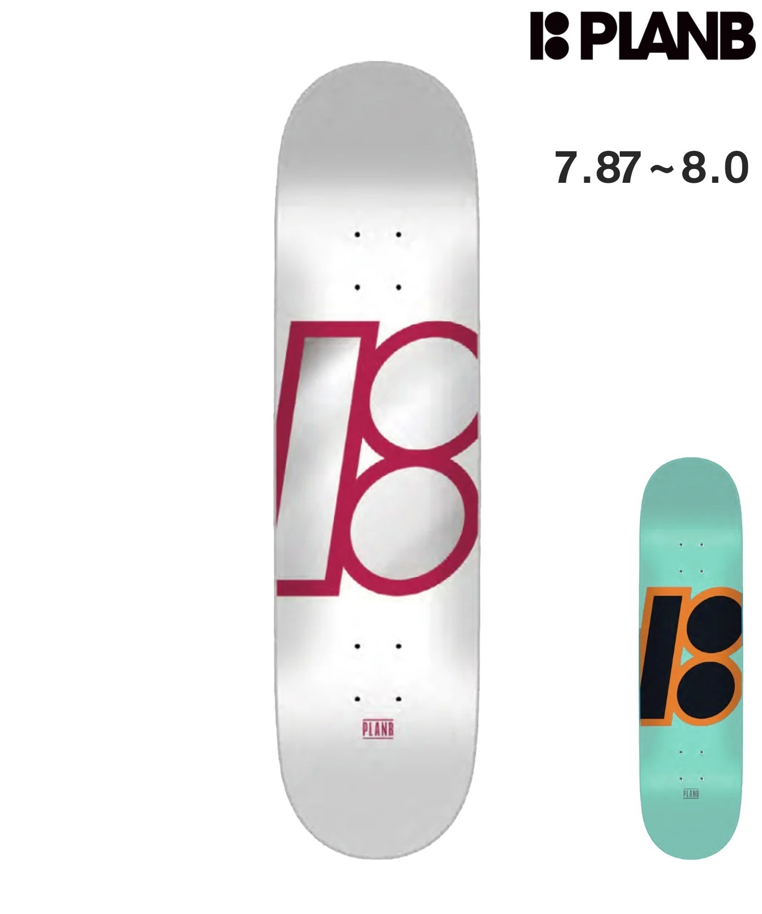 スケートボード デッキPLAN B 7.87インチ PLAN-B プランビー スケートボード デッキ 7.87~ 8.0inch FULL DIPPER