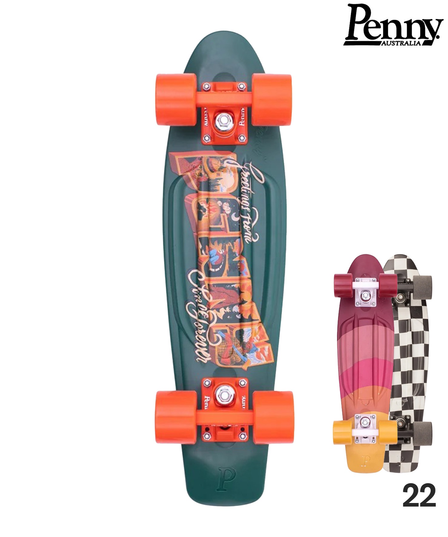 PENNY ペニー GRAPHICS クルーズ スケートボード コンプリート 22