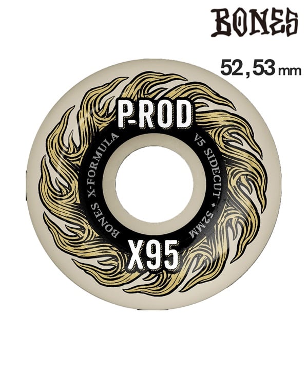BONES WHEELS ボーンズ ウィール スケートボード ウィール X-FORMULA P-ROD 95A V5 ムラサキスポーツ