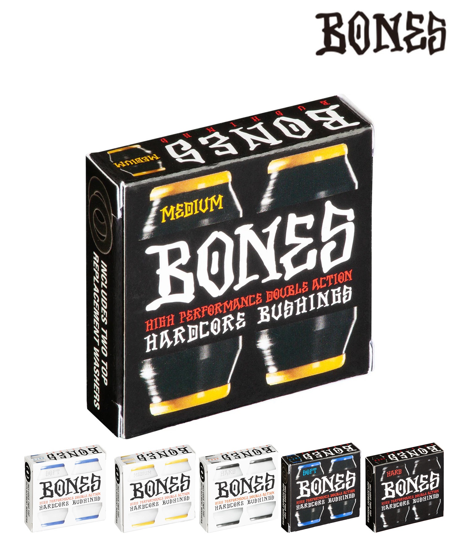 BONES ボーンズ スケートボード ブッシュ HARDCORE BUSHING ハードコア