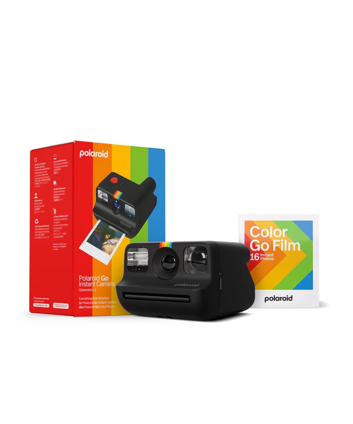 Polaroid ポラロイド インスタントカメラ フィルム セット Polaroid Go 