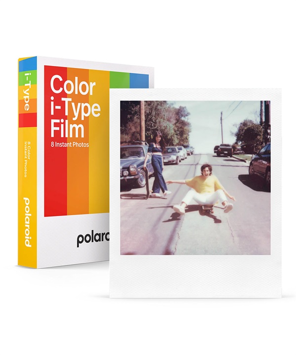 Polaroid ポラロイド インスタントフィルム カラー Color i-Type Film White Frame  8枚  006000