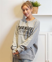 Manhattan Portage×THRASHER マンハッタンポーテージ×スラッシャー パーカー レディース オーバーサイズ MP-M588 Manhattan Portage Portage×THRASHER マンハッタンポーテージ