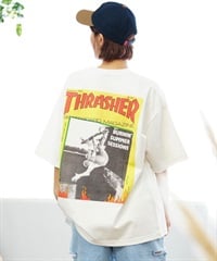 tシャツ Manhattan Portage/マンハッタンポーテージ THRASHERコラボTシャツ オーバーサイズ MP-M584 レディース Manhattan Portage マンハッタンポーテージ 半袖 Tシャツ
