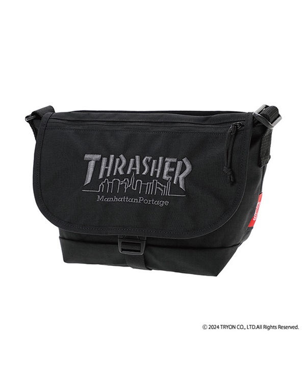 Manhattan Portage マンハッタンポーテージ ショルダーバッグ THRASHERコラボレーション Nylon Messenger Bag MP1605JRFZPTH